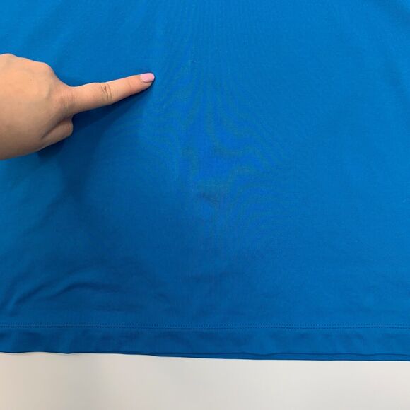 Nike Polo Shirt Mens Medium Astral Blue Golf Tour Performance Ultra 2.0 Dri Fit - Picture 5 of 12